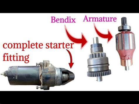 Bajaj Optima Complete Starter Fitting Optima Auto Rickshaw Starter