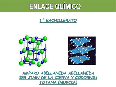 Tema 3 Enlace Quimico By Amparo Abellaneda Issuu