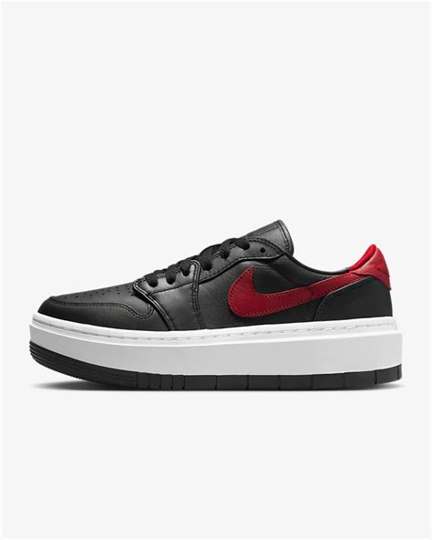 Air Jordan 1 Elevate Low Black Gym Red 87 17 Free Shipping