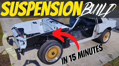 Foxbody Mustang Front Suspension Makeover In 15 Minutes Youtube