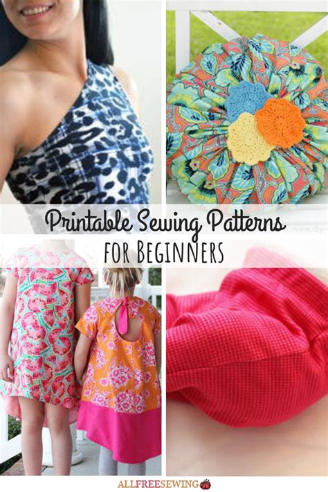 Printable Sewing Patterns For Beginners