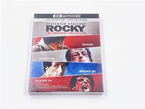 4K ULTRA HD ロッキーザ ノックアウト コレクション ROCKY THE KNOCKOUT COLLECTION 5枚組 外国