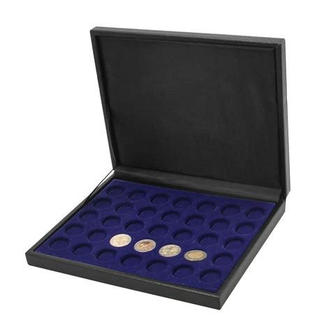 Leather Coin Case For 20 Morgan Silver Dollars Or Other Coins To 385mm