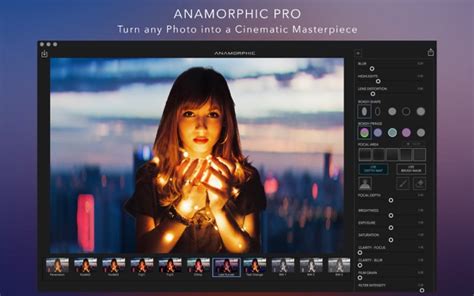 Anamorphic Pro Cinematic Lens Blur Macdrop