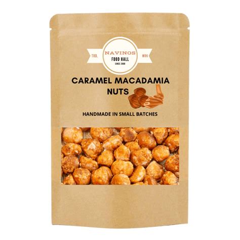 Caramel Macadamia Nuts - Navinos