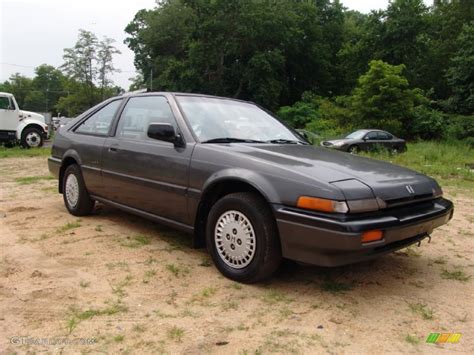 1986 Graphite Gray Metallic Honda Accord Lxi Hatchback 50768782 Photo