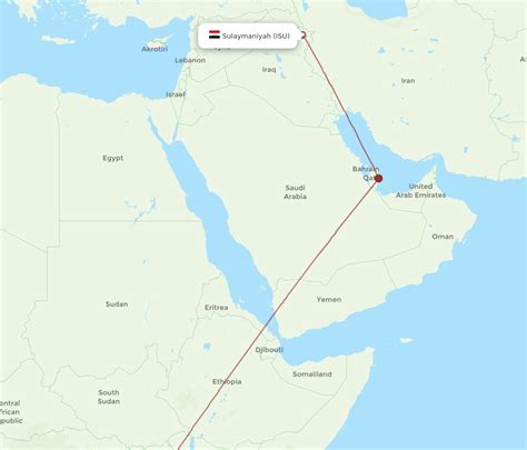 All Flight Routes From Sulaimaniyah To Entebbe ISU To EBB Flight Routes