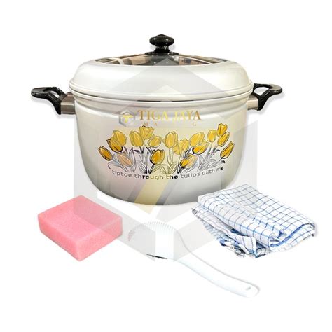 Jual Panci Steamer Kukusan Serbaguna Rice Cooker Panca Guna Kaca