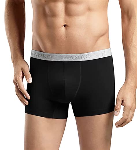 Essentials Cotton Stretch Boxer Briefs 2 Pack By Hanro