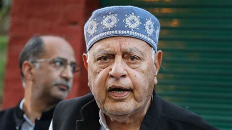 Farooq Abdullah Re Elected As National Conference President India Tv