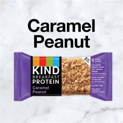 Kind Caramel Peanut Breakfast Protein Bars 6 Ct Kroger