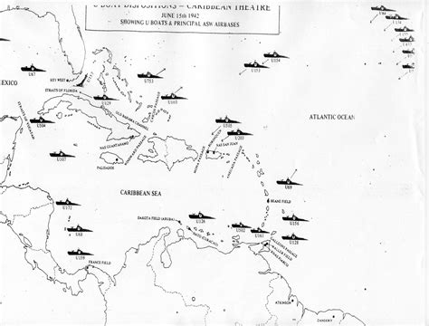 Merchant Marine Ships With Caribbean Losses