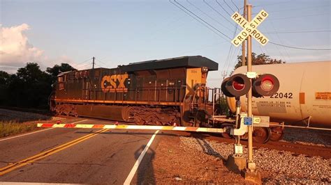 CSXT 894 Leads CSX Train M583 Northbound At Hull Georgia On The