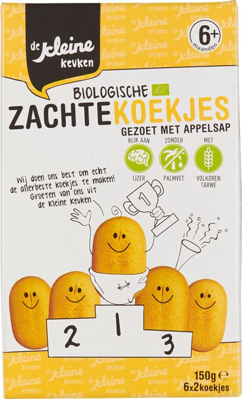 De Kleine Keuken Bio Babykoekjes X Gr Voordeelverpakking