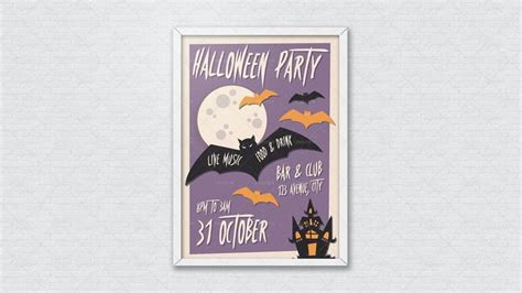 Halloween Party Poster - Graphics | Motion Array