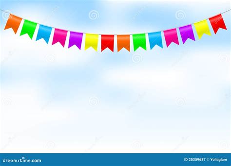 Colorful Bunting Royalty Free Stock Photography Image 25359687