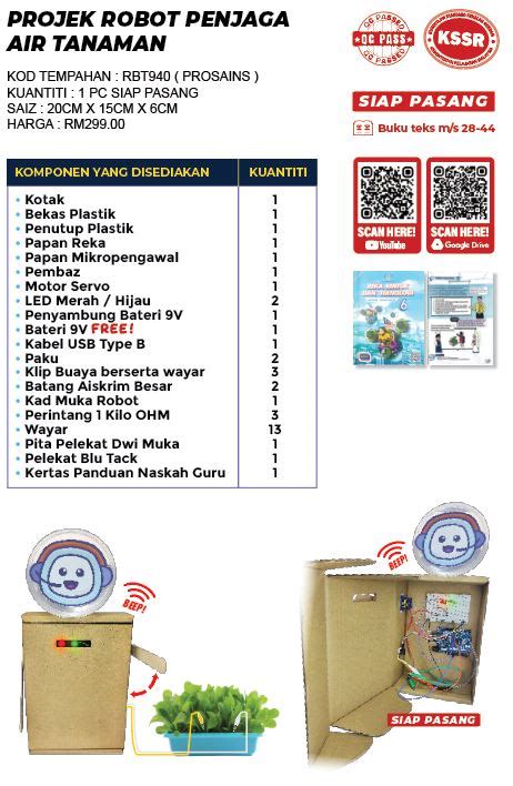 Rbt940 Prosains Projek Robot Penjaga Air Tanaman