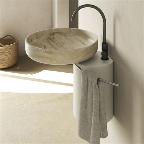 Rexa Design O O Wall Hung Washbasin REXA DESIGN FINISHES Corian