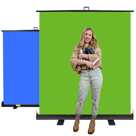 Buy Emart Collapsible Chromakey Backdrop In Green Blue Screen