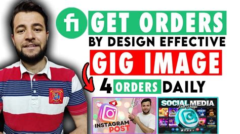 How To Design An Effective Fiverr Gig Image To Get Fiverr Orders Create Fiverr Gig Image On