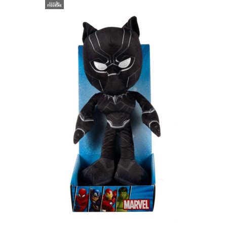 Peluche Black Panther Captain America Iron Man Hulk Thor Ou Spider