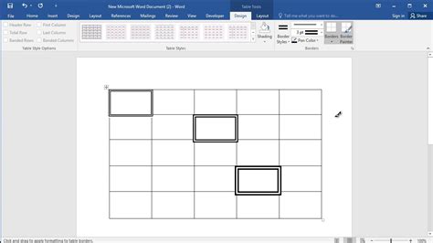 Double Line In Table Cell Border In Word Youtube