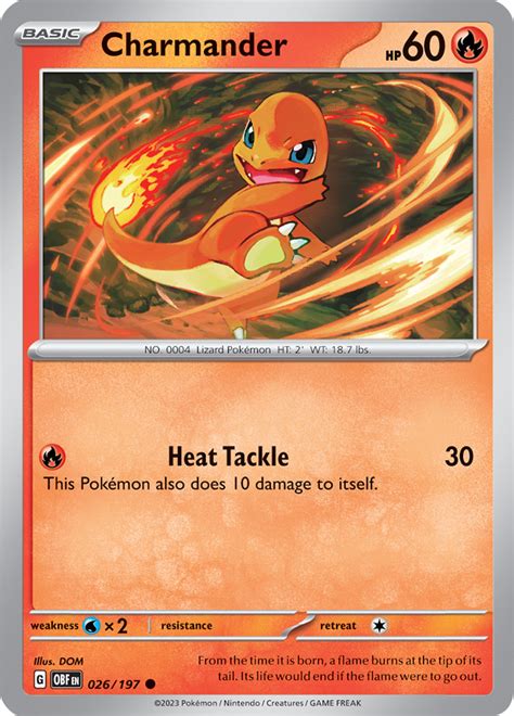 Pokemon Cards Charmander