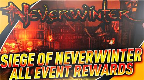 Siege Of Neverwinter Event Rewards Vouchers Are More Rewarding In