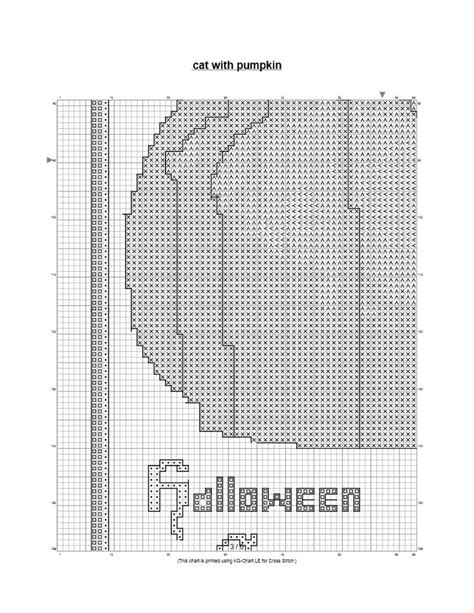 A Cross Stitch Pattern With The Words Halloween Written In Large