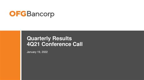 Ofg Bancorp 2022 Q4 Results Earnings Call Presentation Nyse Ofg