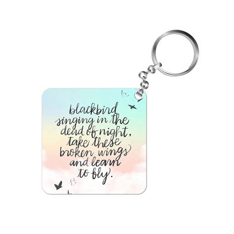 The Beatles Keychain Blackbird At Rs 199 00 Keychains Id