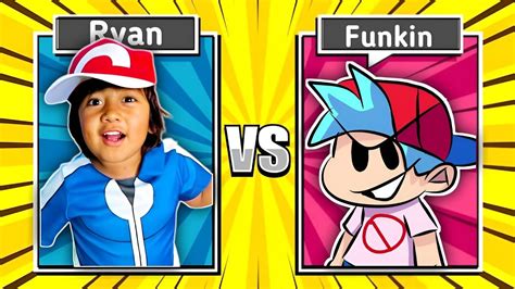 Tag With Ryan Vs Friday Night Funkin Running Gameplay Ryan World