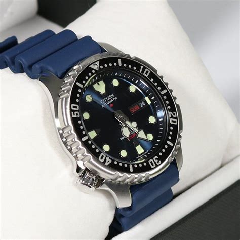 Citizen Promaster Sea Automatic Dive Blue Dial Watch NY0040-17L | Dial ...