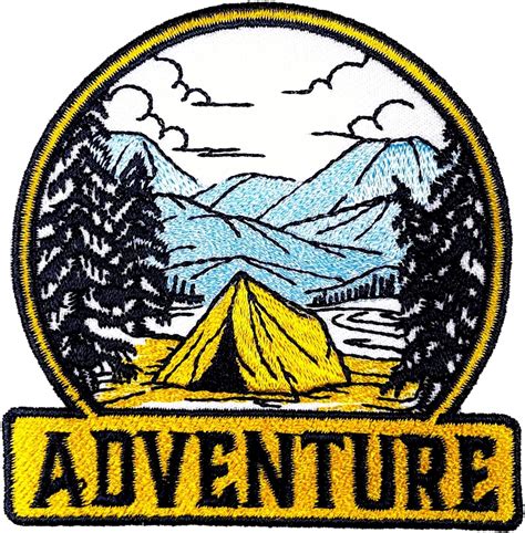 Amazon Obokata Iron On Patches Adventure Sew On Patch Camping