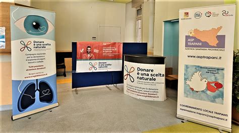 Asp Di Trapani Open Day Per La Donazione Degli Organi