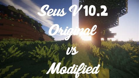 Seus V Riginal Vs Modified Minecraft Cinematic Comparison Youtube