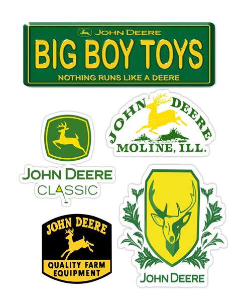 John Deere Decals Etsy