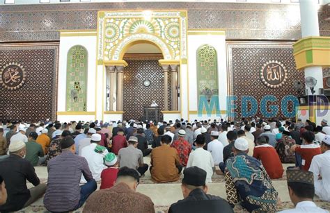 Pemkab Asahan Laksanakan Sholat Idul Adha Di Masjid Agung H Achmad