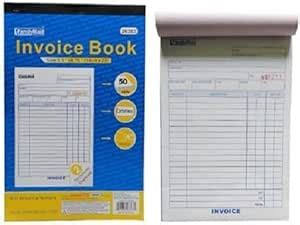 Amazon Book Of Invoice Receipt Record Book Part Set