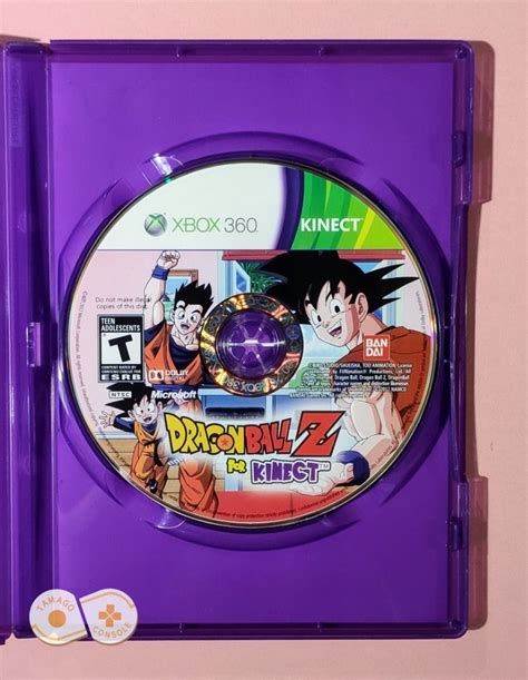 Dragon Ball Z For Kinect Xbox Game Ntsc English Language