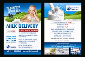 Milk Flyer Design | 1000's of Milk Flyer Design Ideas