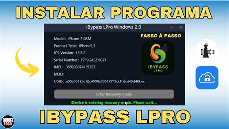 Como baixar e instalar ibypass Lpro programa de remoção de iCloud