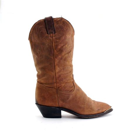 Womens Cowboy Boots By Durango In A Light Brown Leather