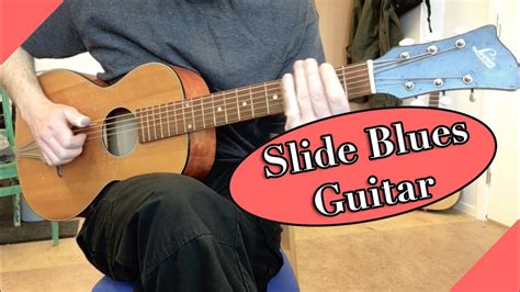 Slide Blues Guitar In Open D Minor On A Vintage Levin Parlor Guitar Youtube