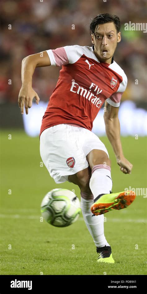 Arsenal S Mesut Ozil Stock Photo Alamy