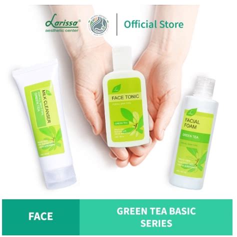 Jual Larissa Face Product Green Tea Basic Shopee Indonesia