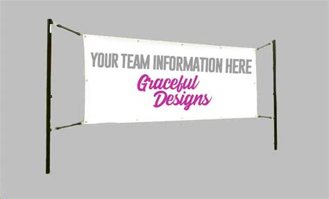 Creating a Custom Sports Banner - Graceful Designs