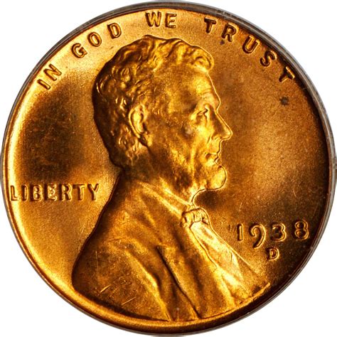 1938 D Lincoln Cent MS 67 RD PCGS 拍卖成交价格及图片 芝麻开门收藏网