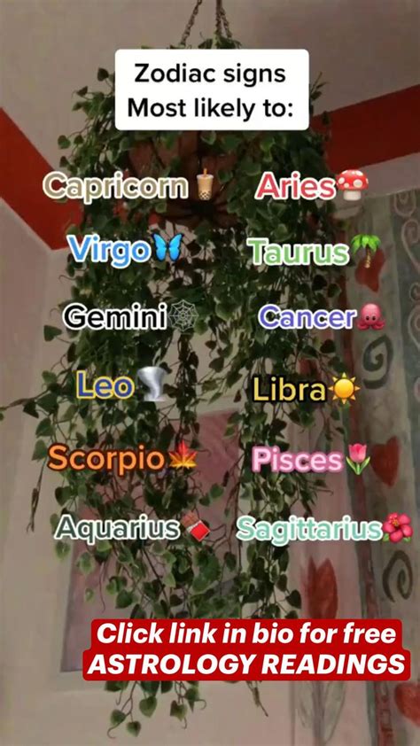 Click Link In Bio For Free Astrology Readings In Zodiac Signs