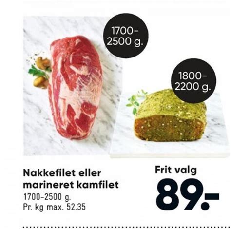 Nakkefilet Bilka Februar Alle Tilbudsavis